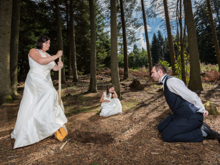 trash the dress, photos de mariage en haute-loire