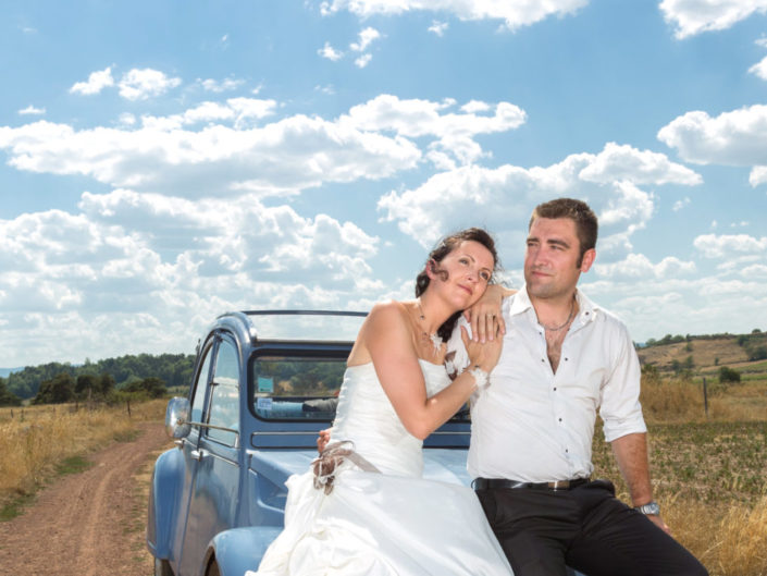 photos de couple, trash the dress au puy