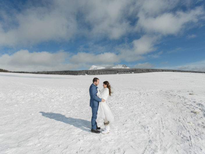 mariage d hiver en haute-loire